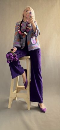 کت آنتیک دست دوز طرفه