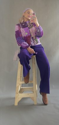 بامبر جکت ویولت